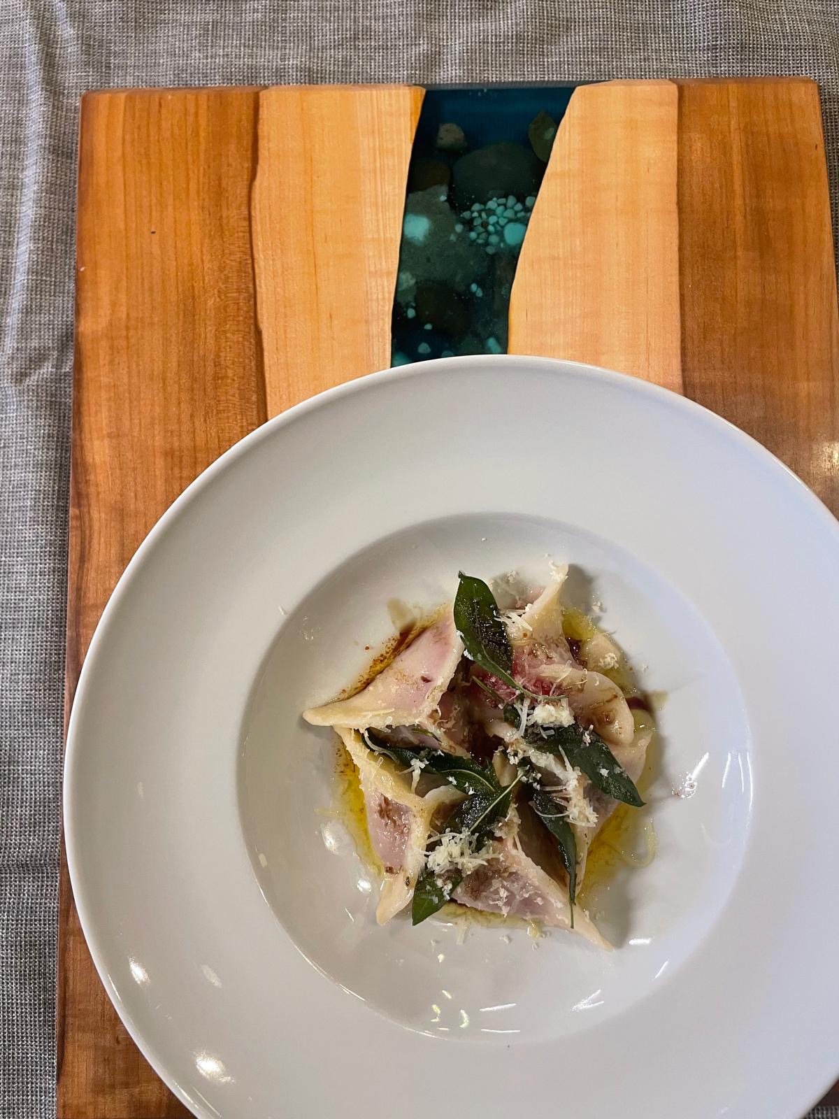 Where the flavors of Soča Valley and the chefs signature are combined 